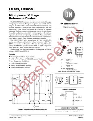 LM285D-2.5 datasheet  